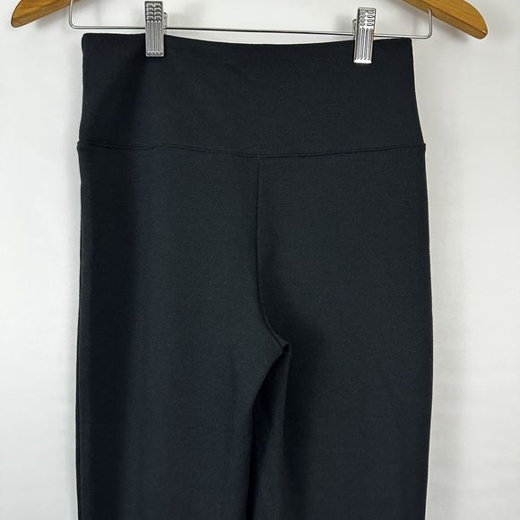 Spanx Assets Ponte Leggings Women's Small Black Front‎ Leg Seams - Picture 5 of 5